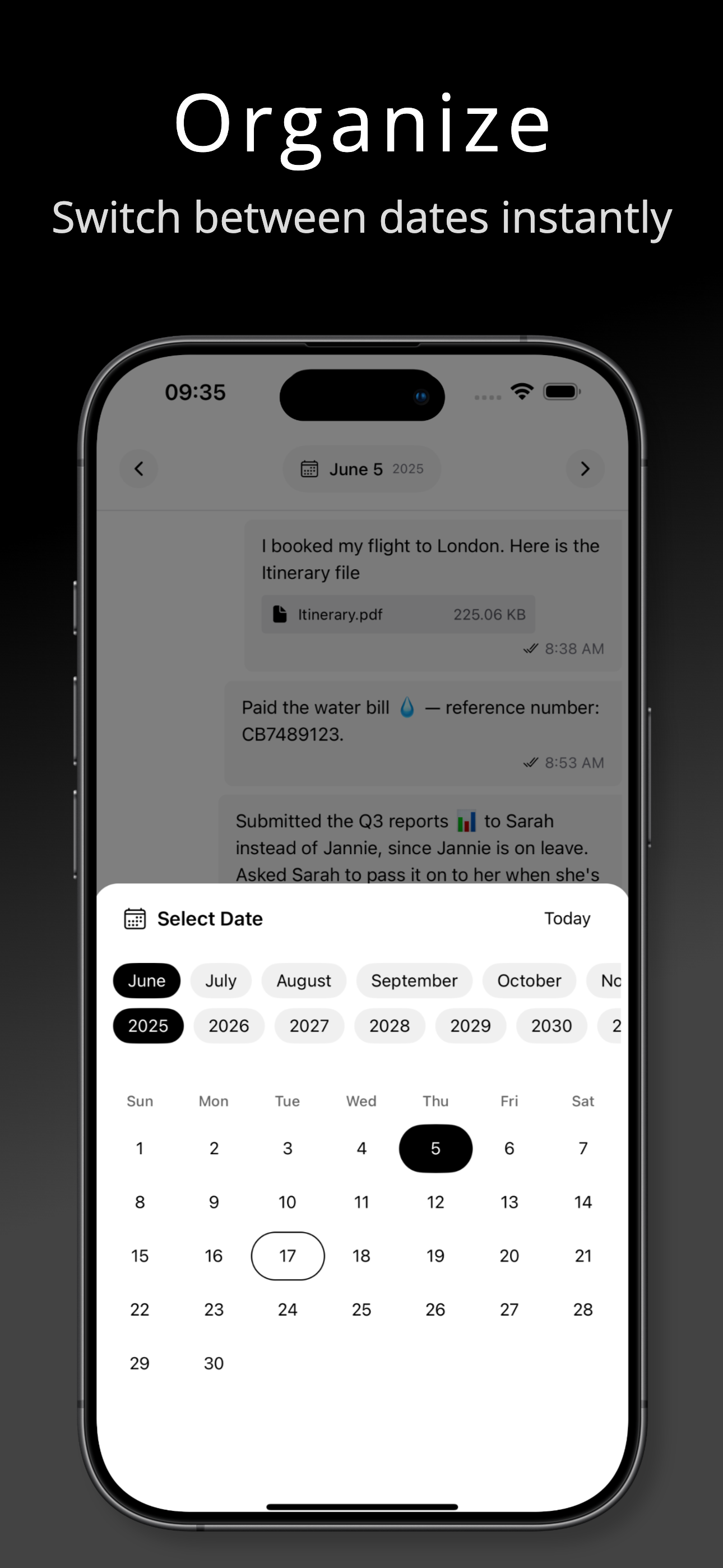 Glancer iOS App Screenshot 2